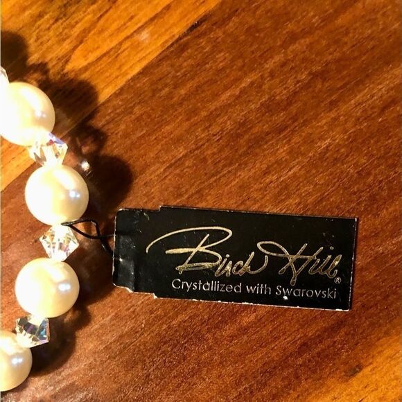 Birch Hills Bracelet with Swarovski Crystals/Pearl NWT - Picture 2 of 2